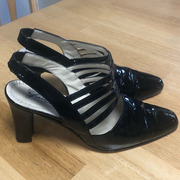 Black Italian made High Heels - Picture 1 of 3